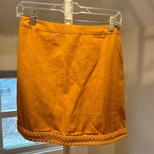 NWT sage the label mini skirt, size medium